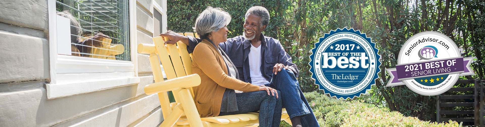 Couple on bench